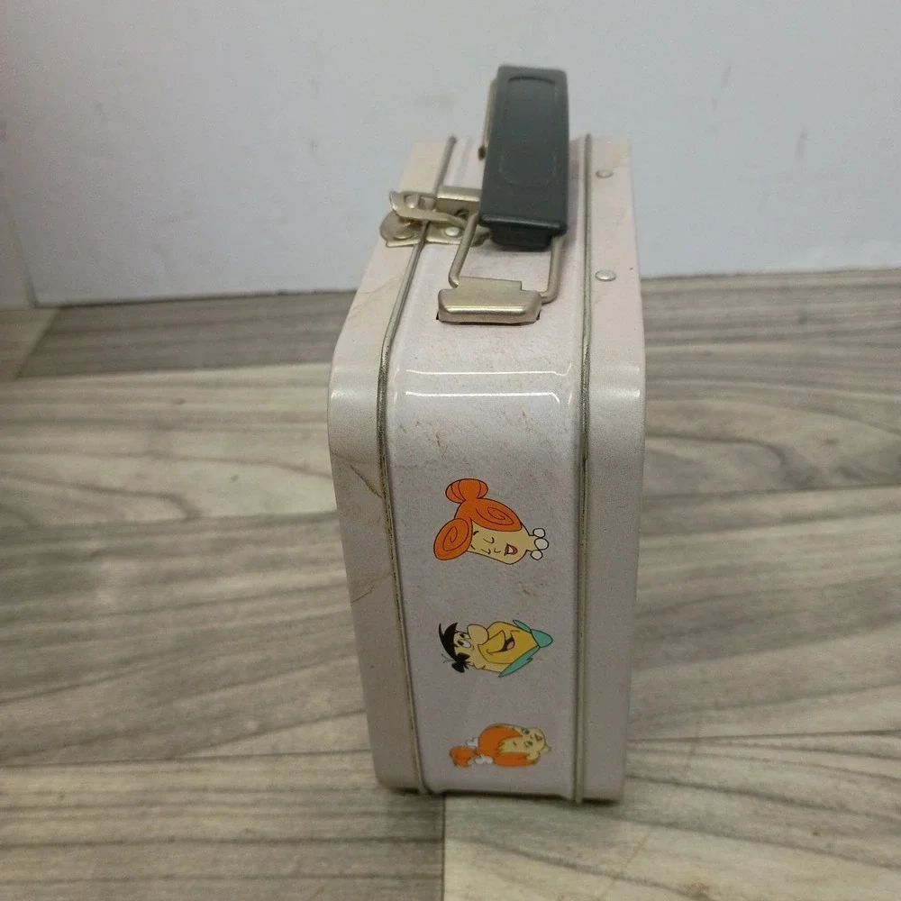 Vintage Fossil Fred Flintstone Watch Limited Edition Braided Strap & Tin 1993
